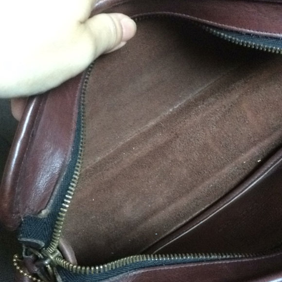 Coach mahogany shoulder/body cross bag 0263 927 - Picture 4 of 14